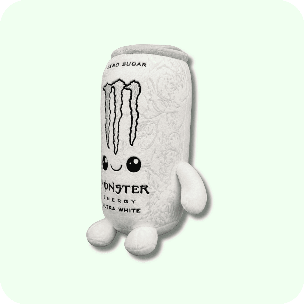 White Monster Plush White Monster Plush