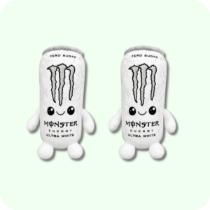 White Monster Plush 2PCS