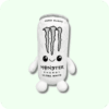 White Monster Plush