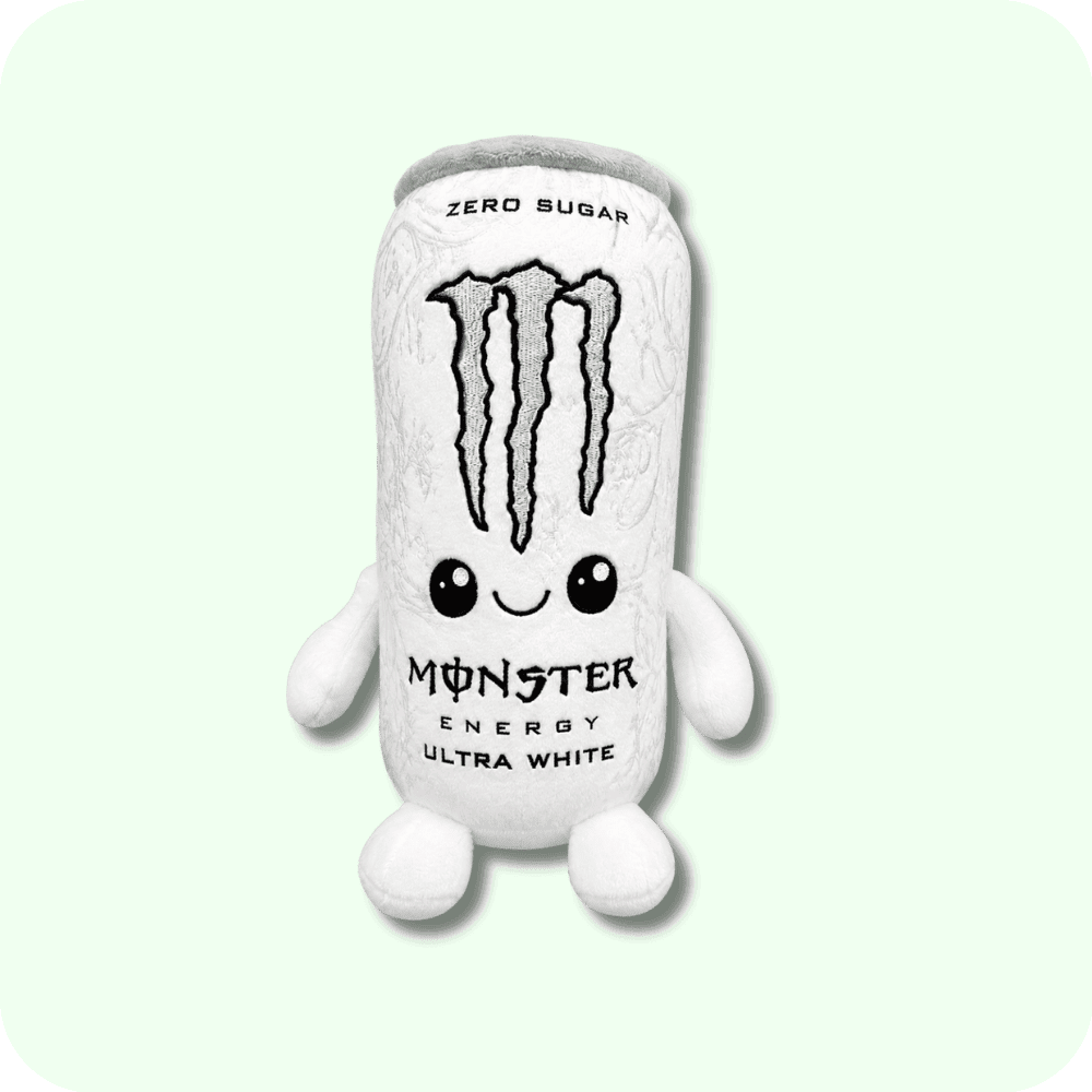White Monster Plush White Monster Plush