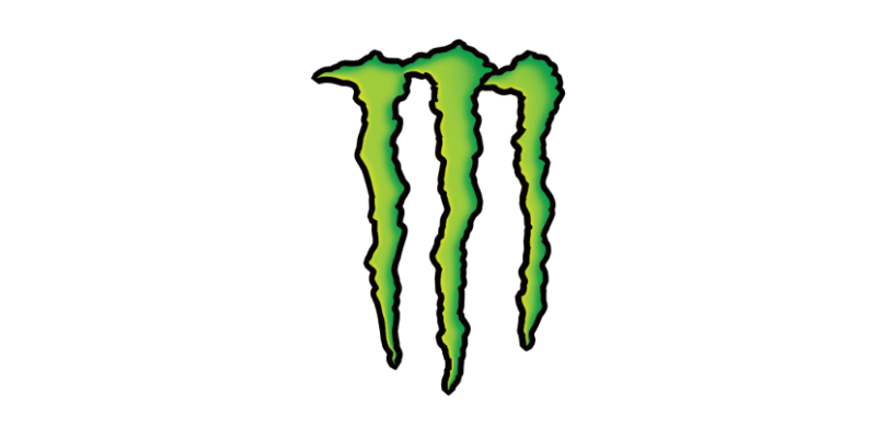 White Monster Plush Logo