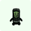 Monster Energy Ultra Black Plush