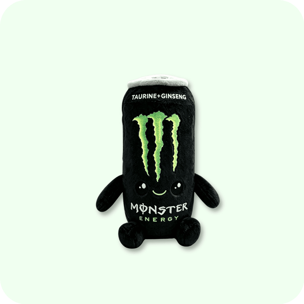 Monster Energy Ultra Black Plush Monster Energy Ultra Black Plush